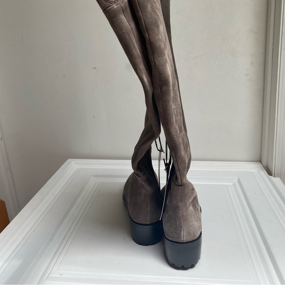 Vince Camuto Knee high taupe suede boots size 6-6.5 women - Picture 4 of 6